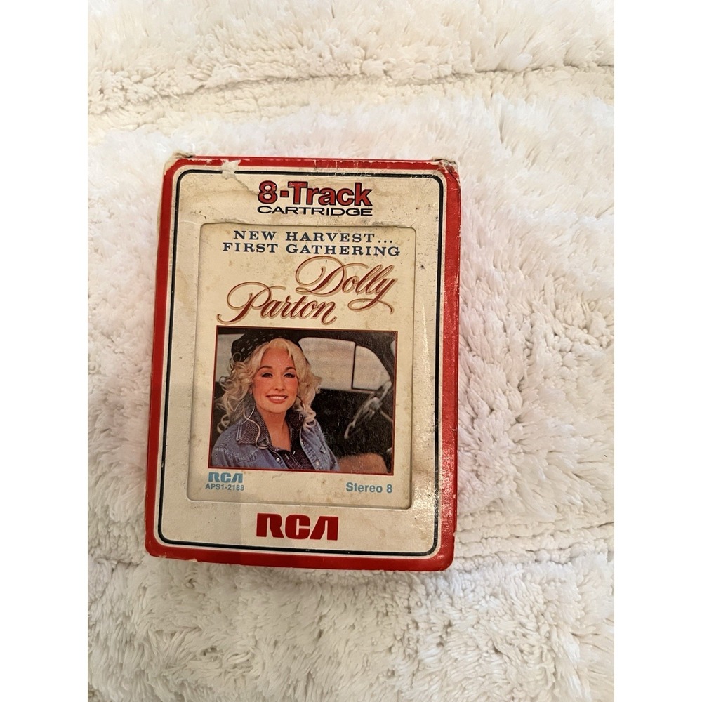 Dolly Parton 8 Track Tape Cartridge New Harvest First Gathering 1977 RCA -Sealed
